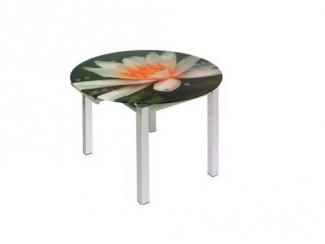Круглый стол с фотопечатью - Мебельная фабрика «Мебель из стекла»