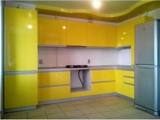 Желтая кухня  - Мебельная фабрика «Интерьер»