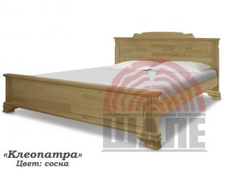 Кровать из массива сосны Клеопатра - Мебельная фабрика «ВМК-Шале»