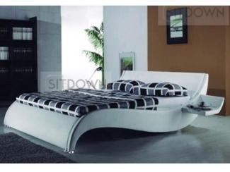 Необычная кожаная кровать Торнадо - Мебельная фабрика «Sitdown»