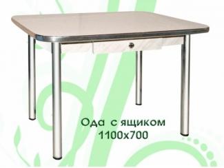 Стол обеденный Ода с ящиком - Мебельная фабрика «Кристалл»