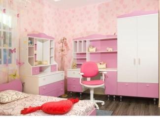 Розовая детская для девочки - Мебельная фабрика «ААА Классика»