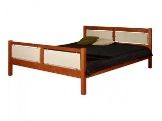 Практичная двуспальная кровать Брамминг - Мебельная фабрика «Timberica»