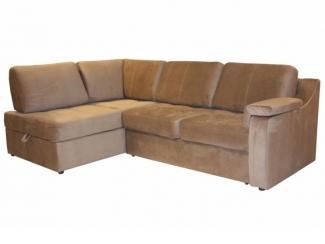 Коричневый диван велюр - Мебельная фабрика «Эльсинор»