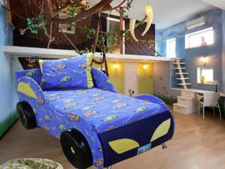  Детская кровать Машинка