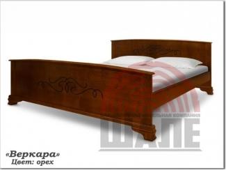 Белая кровать Веркара  - Мебельная фабрика «ВМК-Шале»