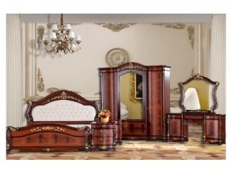 Коричневая спальня Касандра - Мебельная фабрика «Мебельный Край»