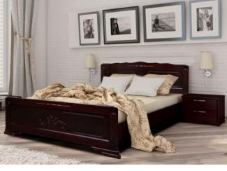 Кровать из массива Соня 7 - Мебельная фабрика «Мебельный комфорт»