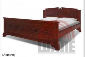 Кровать деревянная Авизия - Мебельная фабрика «ВМК-Шале»