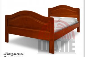 Недорогая кровать Боцман  - Мебельная фабрика «ВМК-Шале»