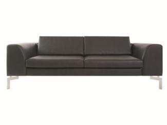 Длинный темный диван MKN-5071 - Мебельная фабрика «Металл Плекс»