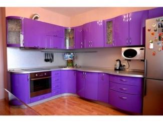 Фиолетовый кухонный гарнитур 