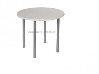 Круглый кухонный стол Металлик 90 - Мебельная фабрика «Артикул-Мебель»