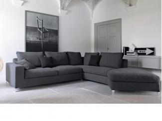Угловой диван с металлическими опорами Том - Мебельная фабрика «МКмебель»