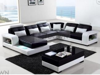 П-образный диван с декоративной подсветкой Андреас  - Мебельная фабрика «Sitdown»
