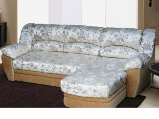 Угловой диван с цветами Марго