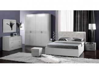 Спальня Белла белый глянец - Мебельная фабрика «Мебельный Край»