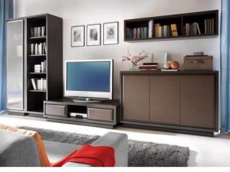 Гостиная стенка Арека - Импортёр мебели «БРВ-Мебель (Black Red White)»