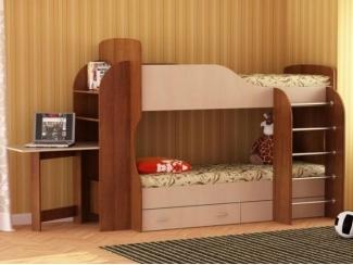 Детская 2х ярусная кровать с ящиком - Мебельная фабрика «Лига Плюс»
