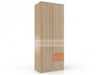Двухдверный шкаф с двумя ящиками Светофор - Мебельная фабрика «Фран»