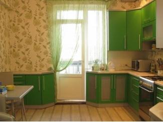 Угловая зеленая кухня - Мебельная фабрика «Мастер-М»