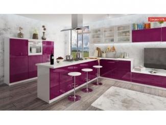 Яркая кухня Виолет - Мебельная фабрика «Карина»