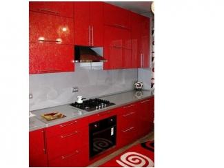 Красная кухня - Мебельная фабрика «Студия мебели Элегант»