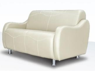 Небольшой диван в белом цвете Нова 2 - Мебельная фабрика «Димир»