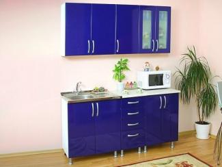 Синий кухонный гарнитур Смак 19 - Мебельная фабрика «Лига Плюс»