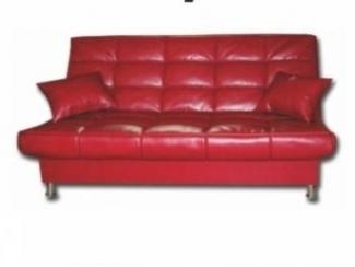 Красный прямой диван Оскар