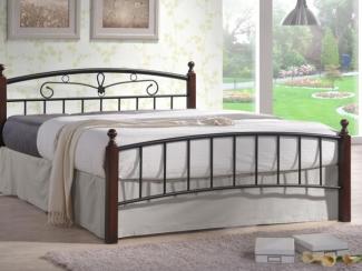 Двухспальная металлическая кровать NV999 - Мебельная фабрика «Глория»