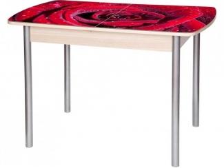 Раскладной стол с фотопечатью Роза М142-99 - Мебельная фабрика «Техсервис»