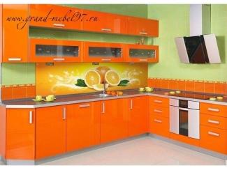 Кухня с фотопечатью 026 - Мебельная фабрика «Гранд Мебель 97»