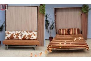 Кровать подъемная Амалия с диваном - Мебельная фабрика «МебельГрад (мебель трансформер)»