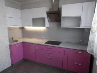 Бело-розовая кухня - Мебельная фабрика «Красная Мебель»