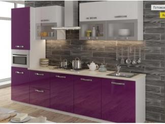 Фиолетовая кухня Сет 2 - Мебельная фабрика «Карина»