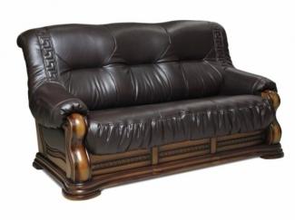 Темный диван Валенсия 3 - Мебельная фабрика «Градиент Мебель»