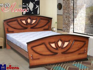Кровать «Лотос М-20» - Мебельная фабрика «Мебель Прогресс»