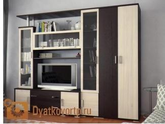 Черно-белая мебель для гостиной Фантазия - Мебельная фабрика «Дятьковское РТП-1»