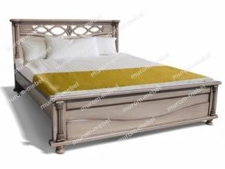 Кровать Мелиса из дуба - Мебельная фабрика «Муром-Мебель»