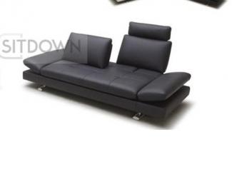 Низкий кожаный диван Амано - Мебельная фабрика «Sitdown»