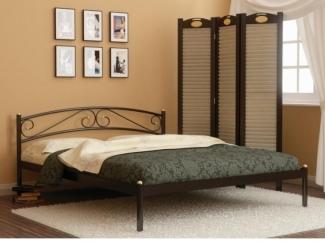 Односпальная металлическая кровать Lux - Мебельная фабрика «Стиллмет»