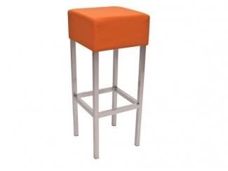 Оранжевый барный стул Куб Bh - Мебельная фабрика «Ногинская фабрика стульев»