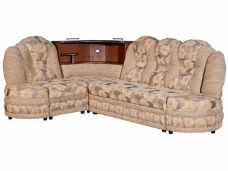 Оригинальный угловой диван с баром