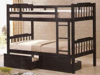 Кровать двух ярусная Coach-B - Мебельная фабрика «Глория»