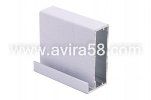 Алюминиевый фасадный профиль Шелк белый - Оптовый поставщик комплектующих «Авира»