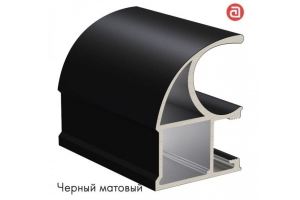 Алюминиевый профиль Черный матовый - Оптовый поставщик комплектующих «Алвид»
