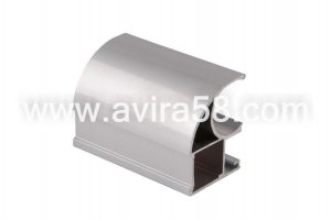 Алюминиевый профиль Серебро глянец - Оптовый поставщик комплектующих «Авира»