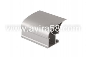 Алюминиевый профиль Серебро клиппер - Оптовый поставщик комплектующих «Авира»