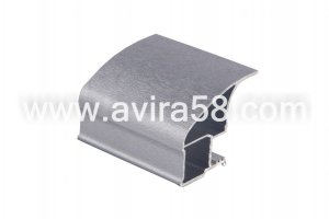Алюминиевый профиль Шелк серебро клиппер - Оптовый поставщик комплектующих «Авира»